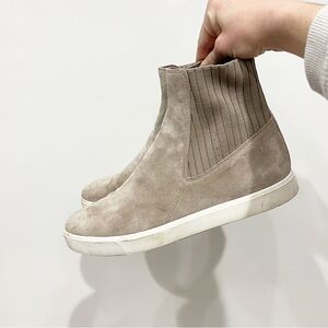 Vince Coleman Hightop Sneaker Grey Suede